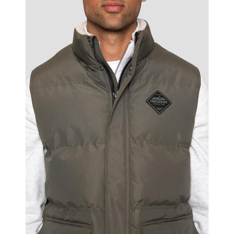 Gilet In Pile Uomo THREADBARE