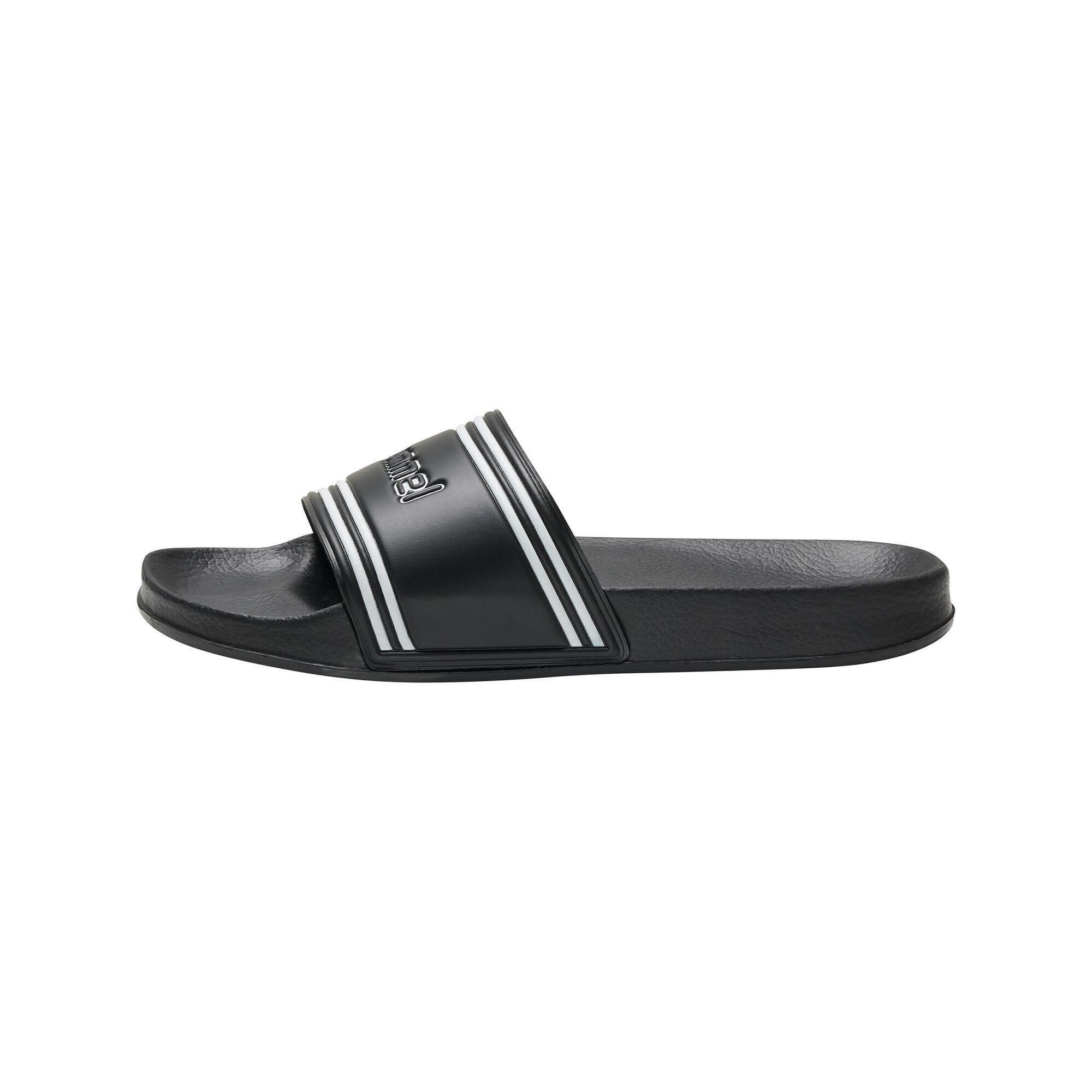 Hummel - Enfiler Badelatschen Pool Slide Adulte Hummel - Chaussons - Noir - 36 - Decathlon