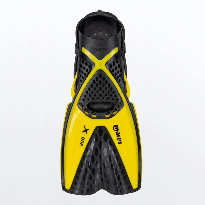 Labe snorkeling Mares AQ - X-ONE, Galben, M-L