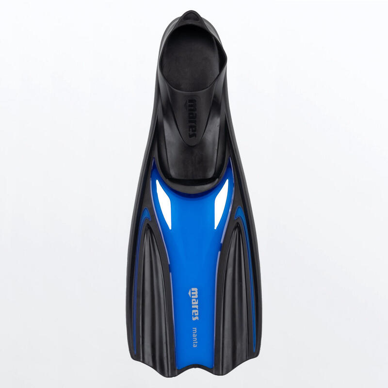 Labe snorkeling Mares AQ - MANTA JR, Albastru, 27-29
