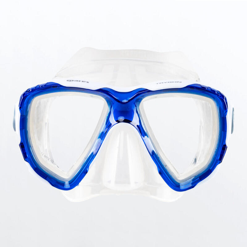 Máscara Snorkel Trygon Adulto Azul