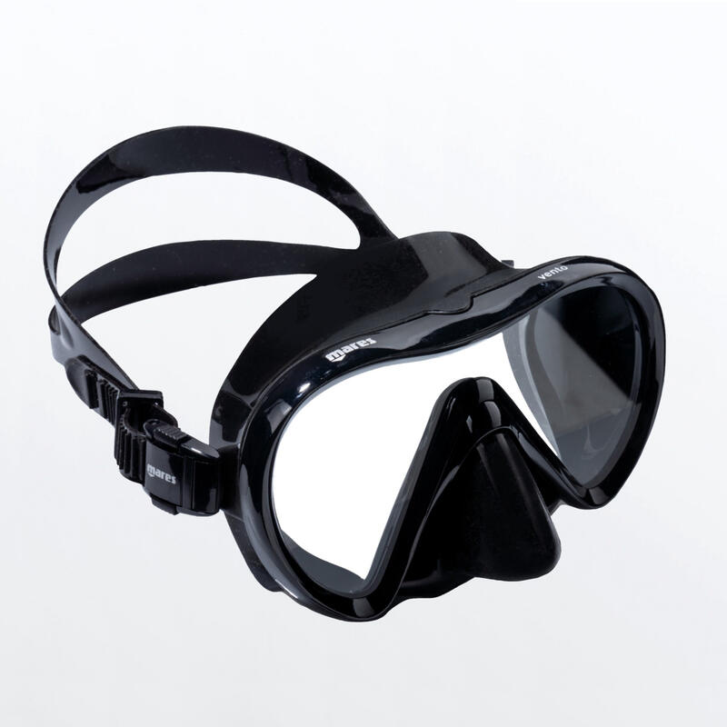 Snorkelmasker voor volwassenen Vento Zwart