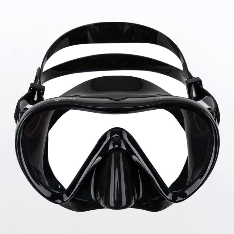 Masque de Snorkeling Vento Adulte Noir