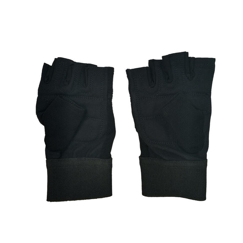 Gants Fitness Homme/Femme Noir Mesh