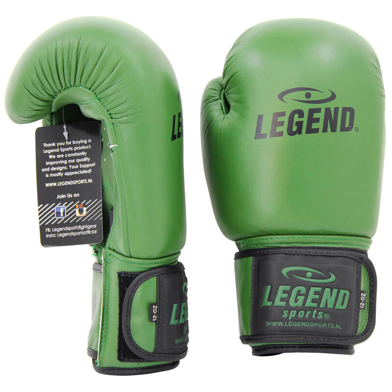 LegendPadding Gants de Boxe Homme/Femme Armée Cuir