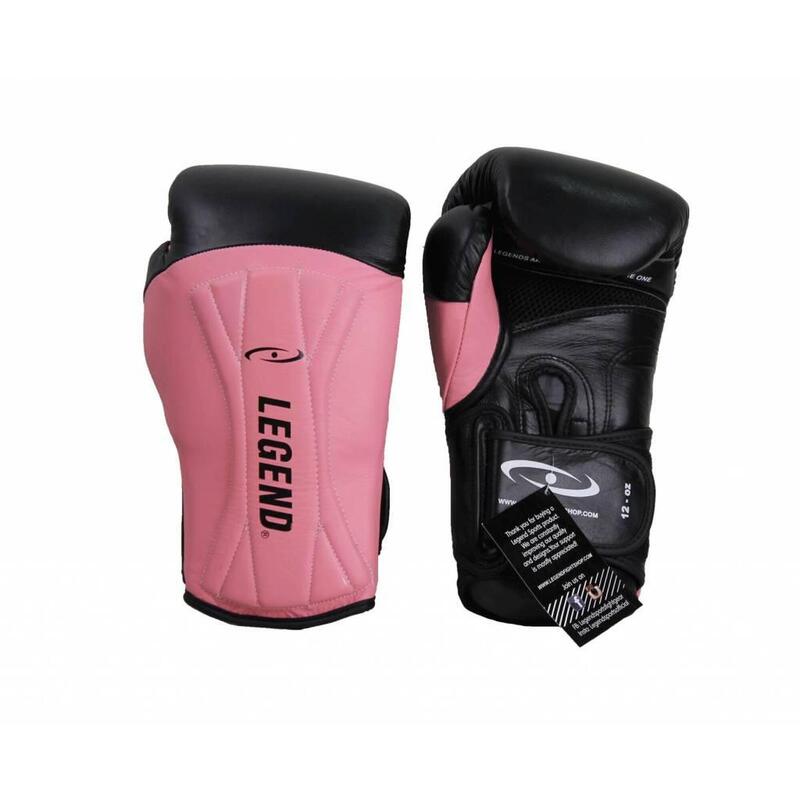 Gants de Boxe Power Special Femme Cuir Rose