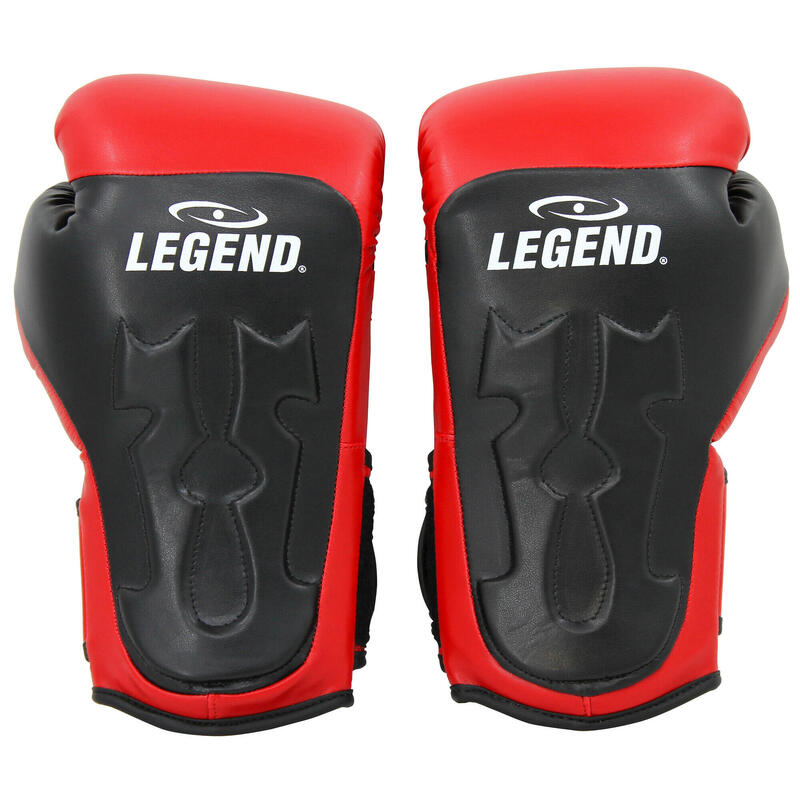 Power Rangers Gants de Boxe Homme/Femme Rouge PU