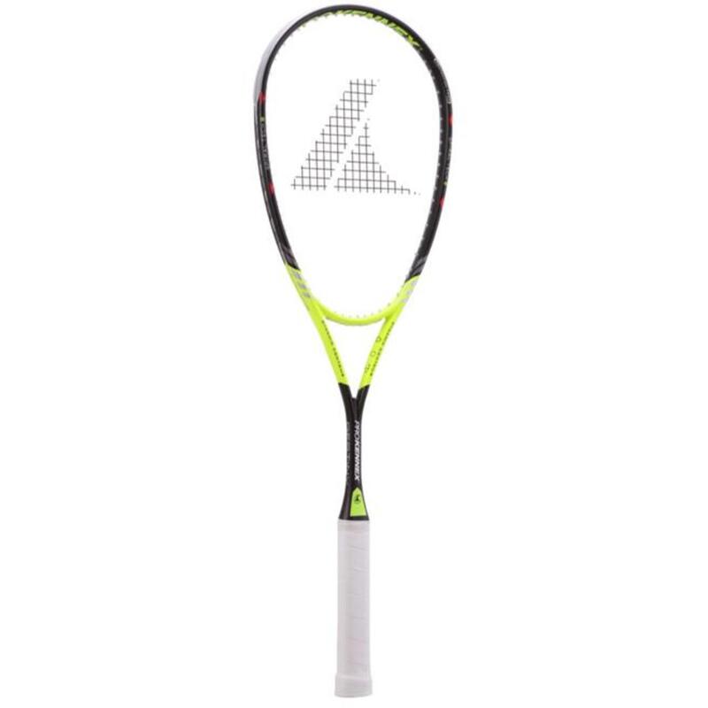 Destiny Speed Volwassenen Squash Racket - Zwart/Geel
