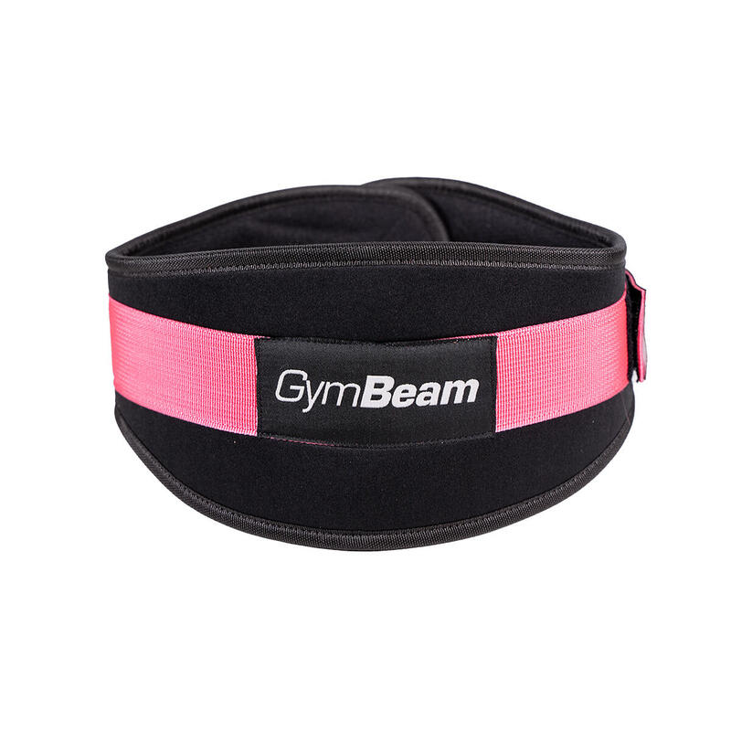 Pas do ćwiczeń fitness GymBeam Lift Black & Pink neoprenowy