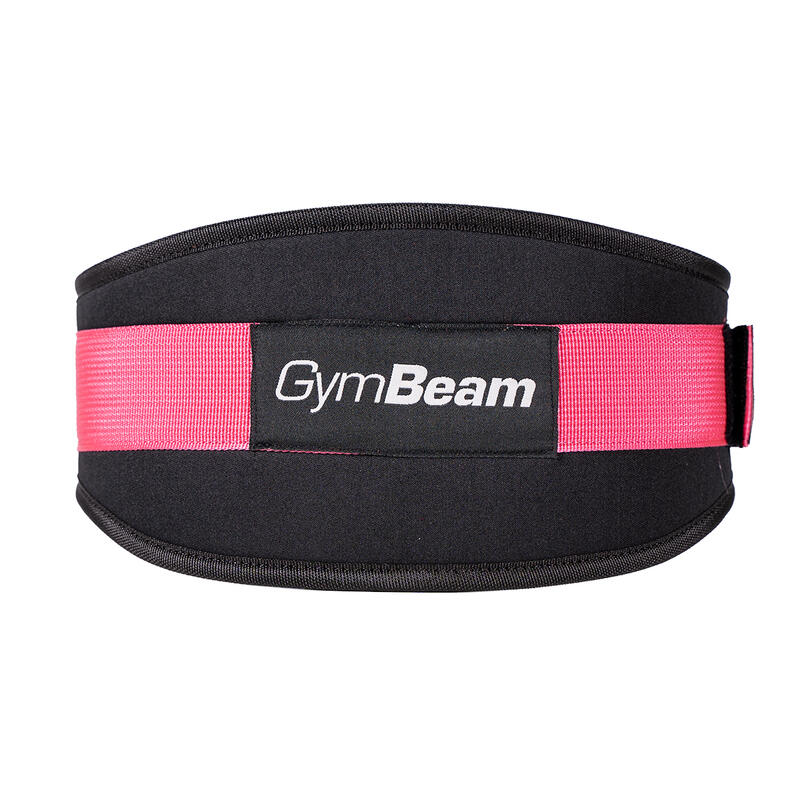 Pas do ćwiczeń fitness GymBeam Lift Black & Pink neoprenowy