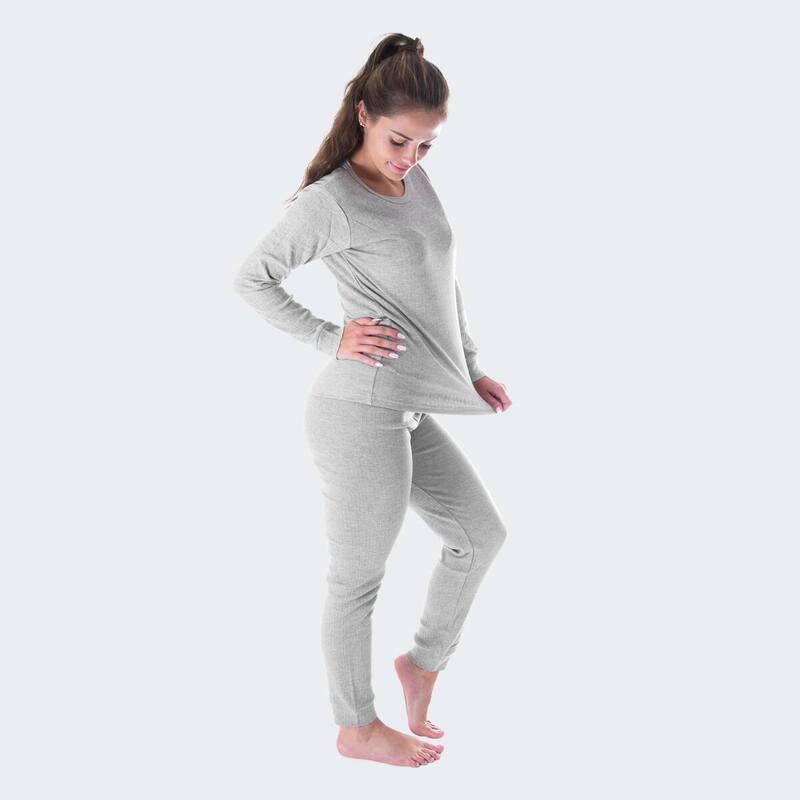 Set 3 sous-vêtements thermiques | Femmes | Gris