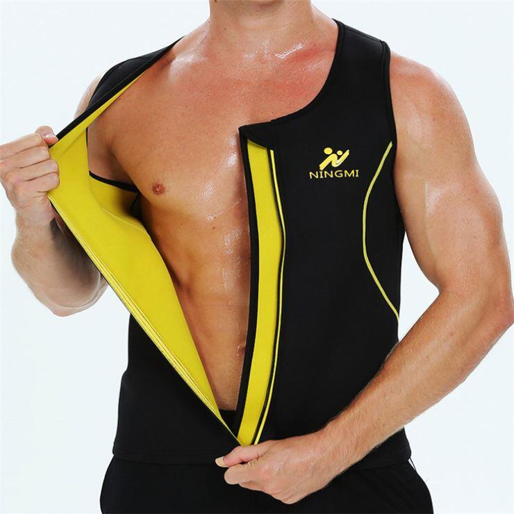 Kamizelka neoprenowa fitness wyszczuplająca dla mężczyzn SlimBody