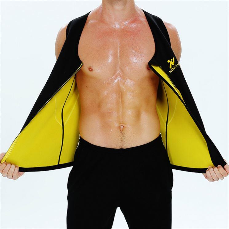 Fitness vesta pro hubnoucí muže, Neoprén, SlimBody 4/6