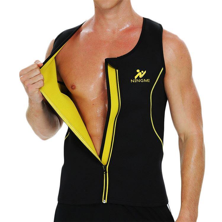 Fitness vesta pro hubnoucí muže, Neoprén, SlimBody