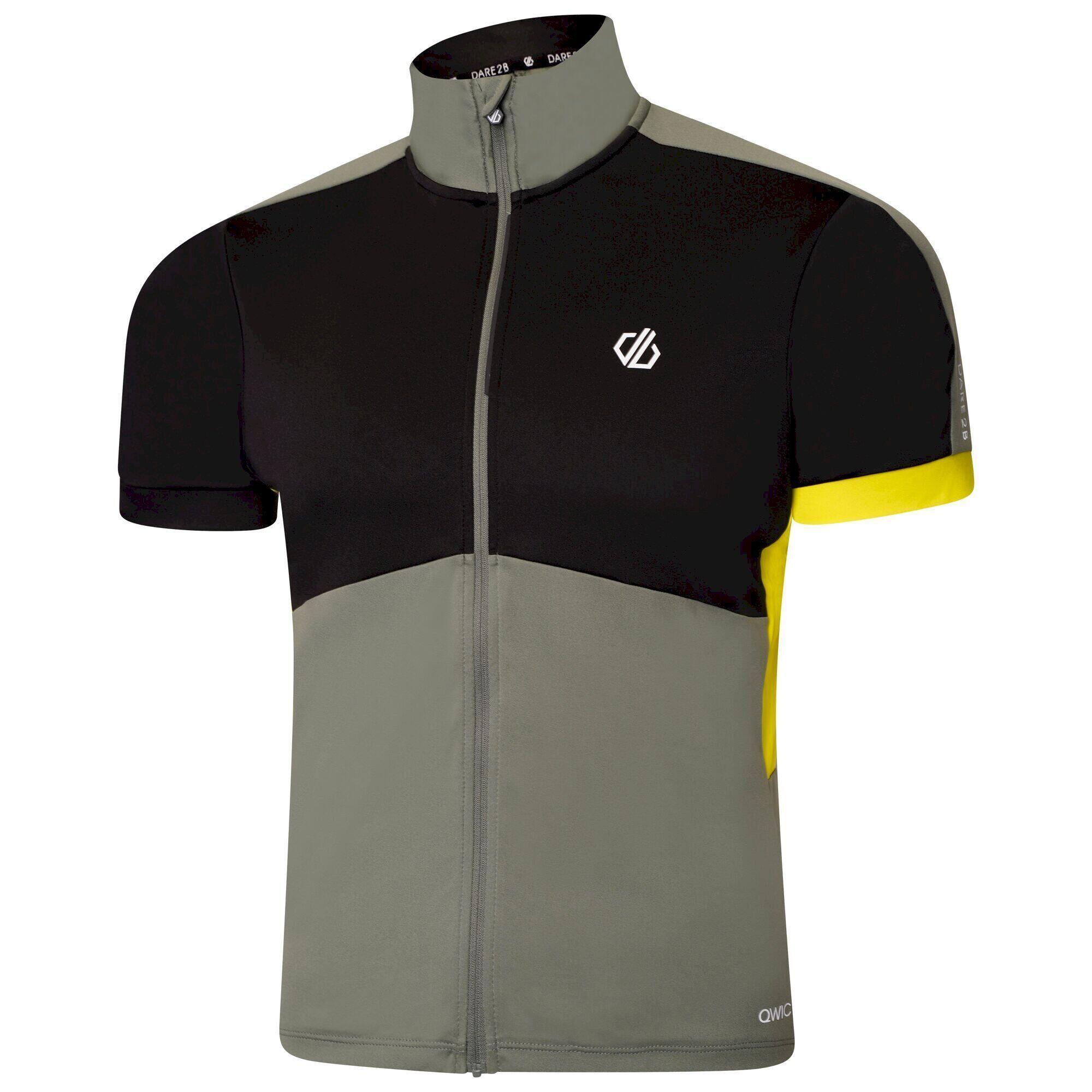 Mens Protraction II Recycled Lightweight Jersey (Agave Green/Black) 3/5