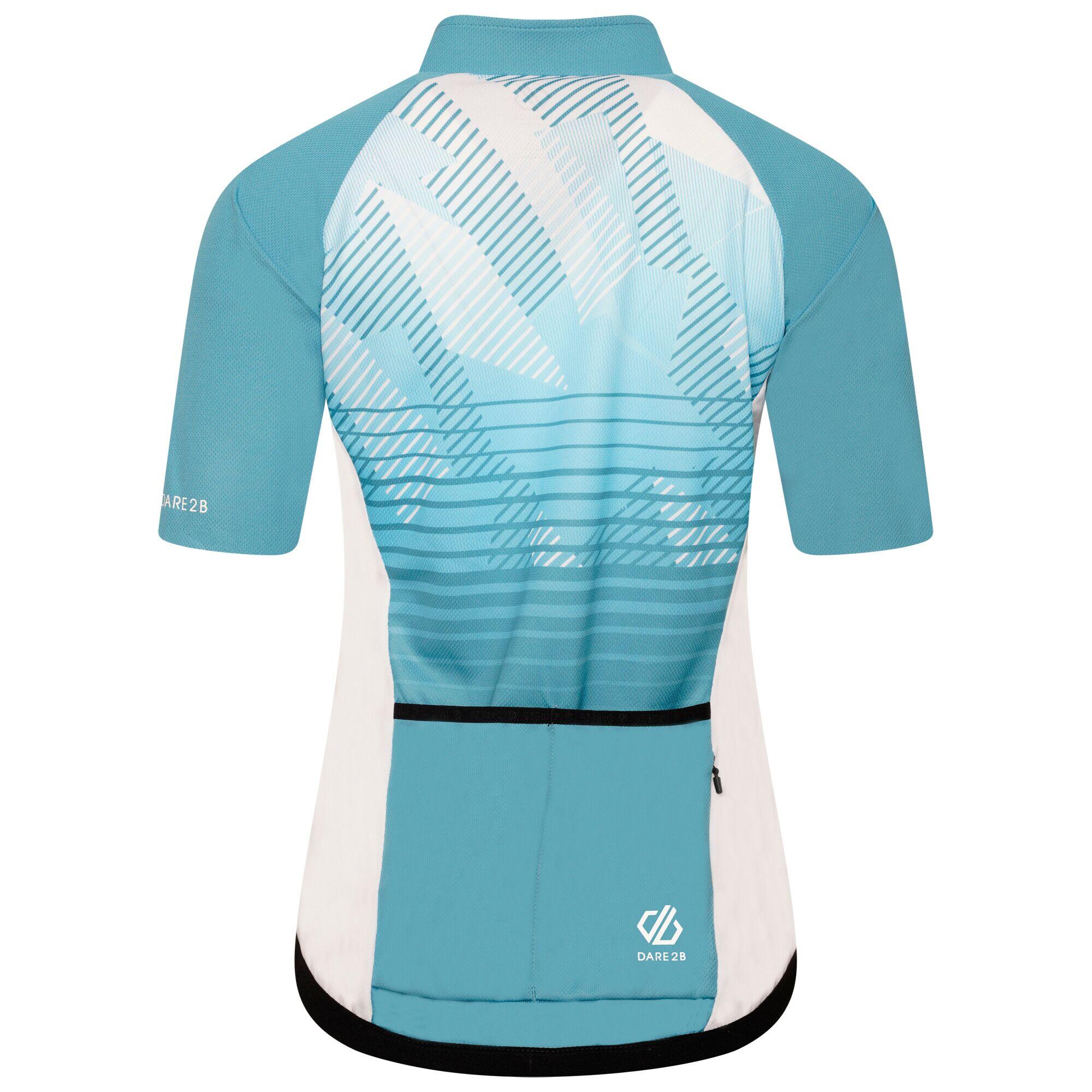 Womens/Ladies Empowered Lightweight Jersey (Capri Blue) 2/5