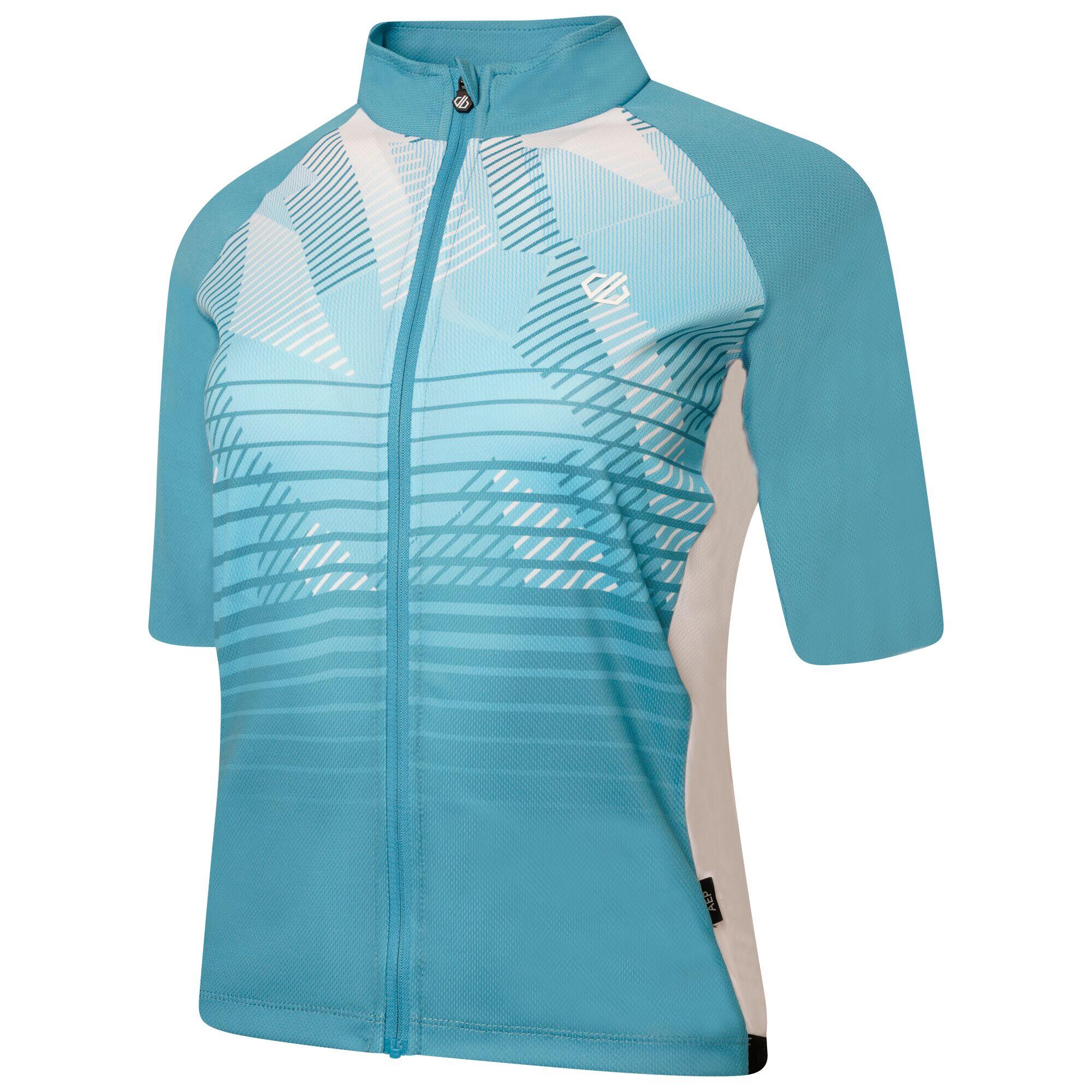 Womens/Ladies Empowered Lightweight Jersey (Capri Blue) 3/5