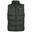 Heren Clasp Gewatteerde Bodywarmer (Donkergroen)