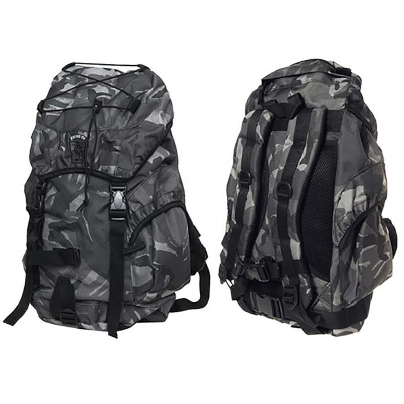 Rugzak Recon Night Camo 25 liter - camouflage Nacht Zwart-Grijs