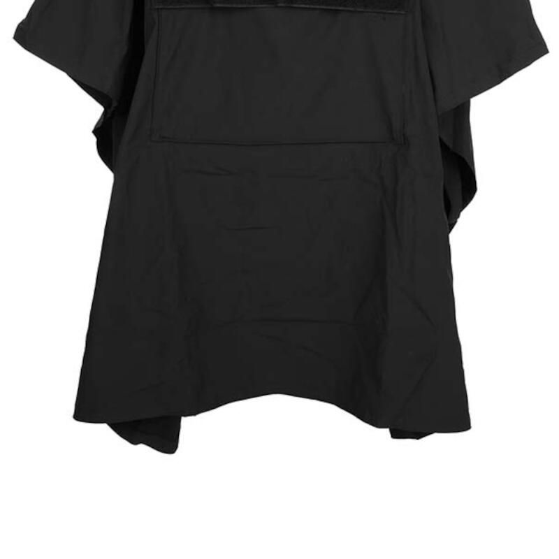 Poncho Outbreak - One Size - Soft Shell - Black