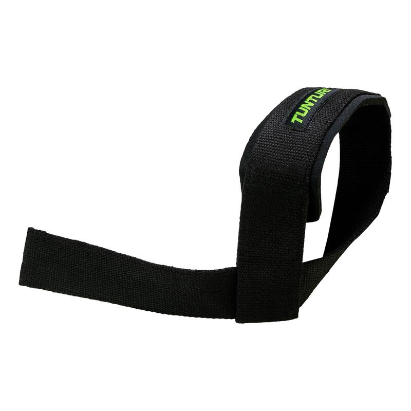 Gepolsterte Tunturi Lifting Straps Zugriemen Schwarz