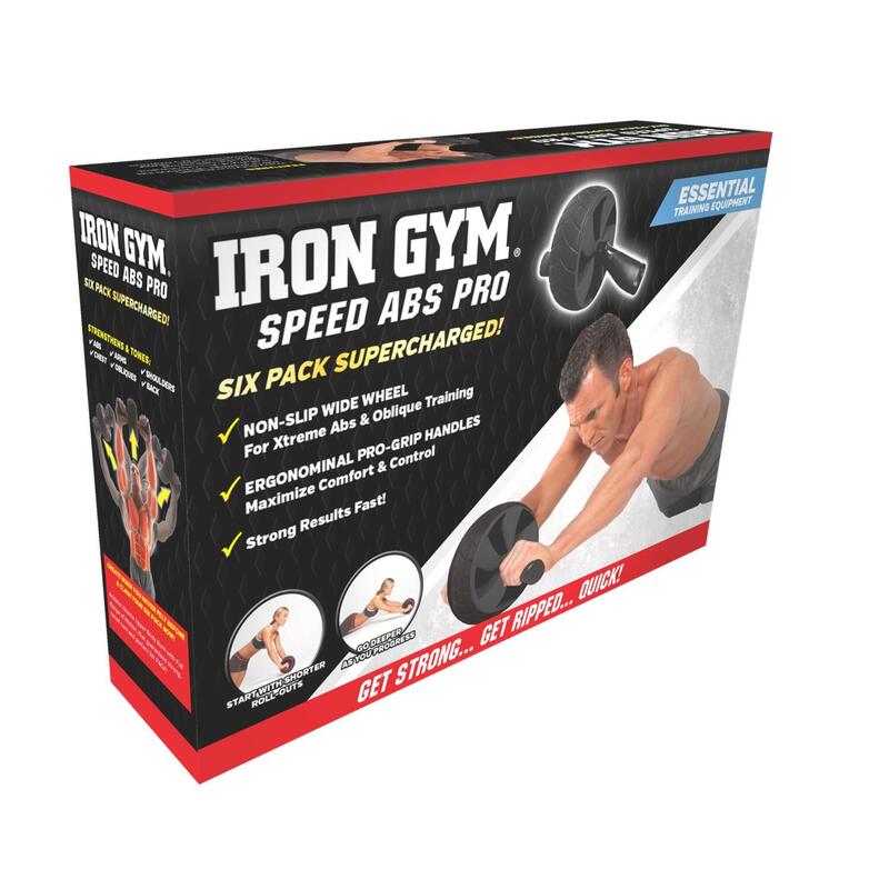 Roue musculaire abdominale Iron Gym Speed Abs Pro