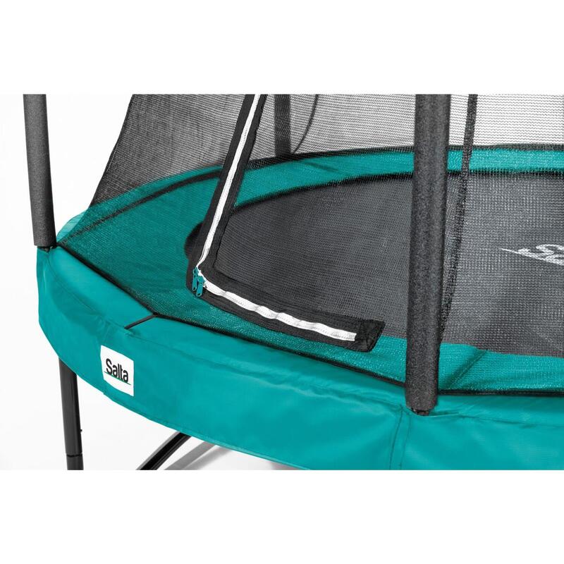 Trampolin - Comfort Edition - 305 cm - Rund Graun