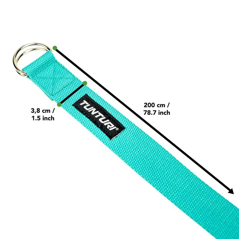 Tunturi Yoga Riem - Turquoise