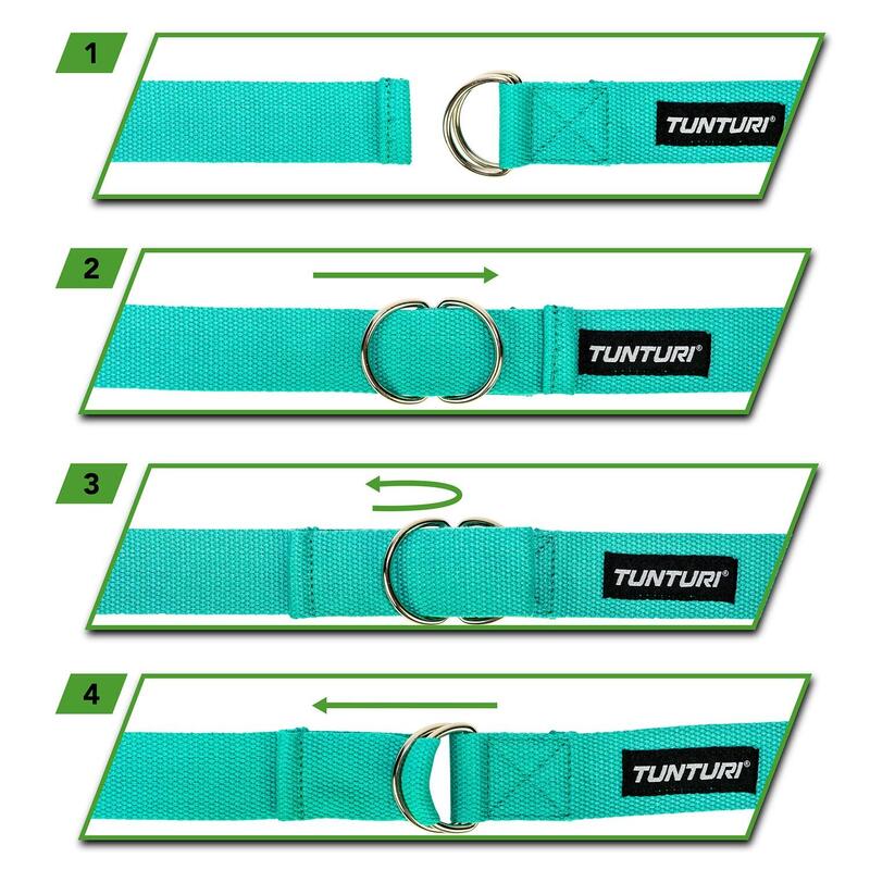 Tunturi Yoga Riem - Turquoise