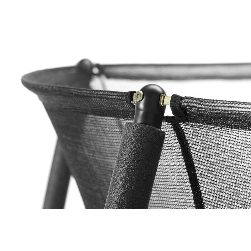 Trampoline - Comfort Edition - 366x244 cm - Rectangulaire Noir