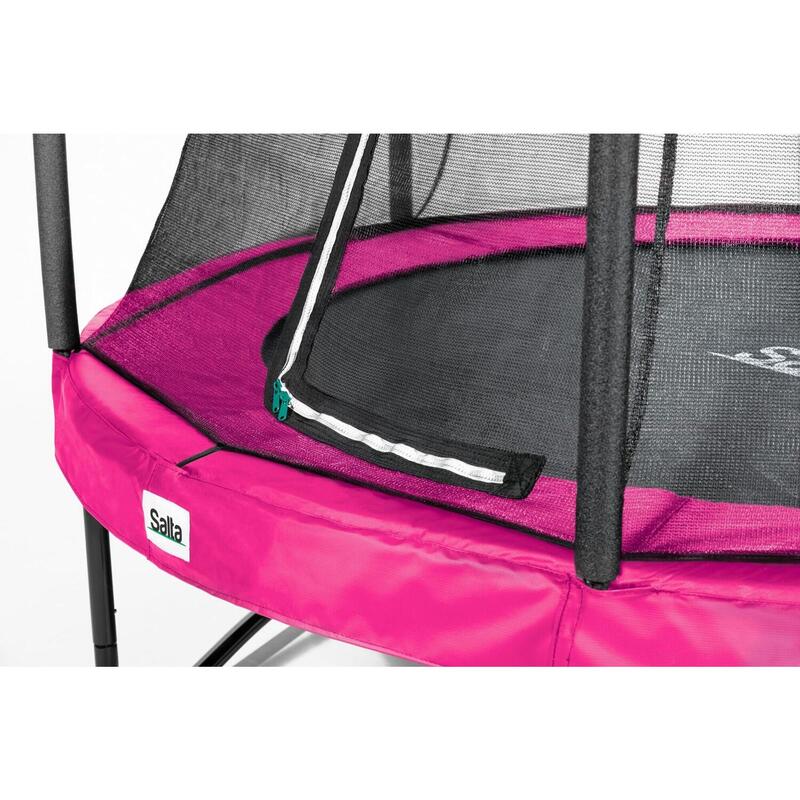 Trampolin - Comfort Edition - 213 cm - Rund Rosa