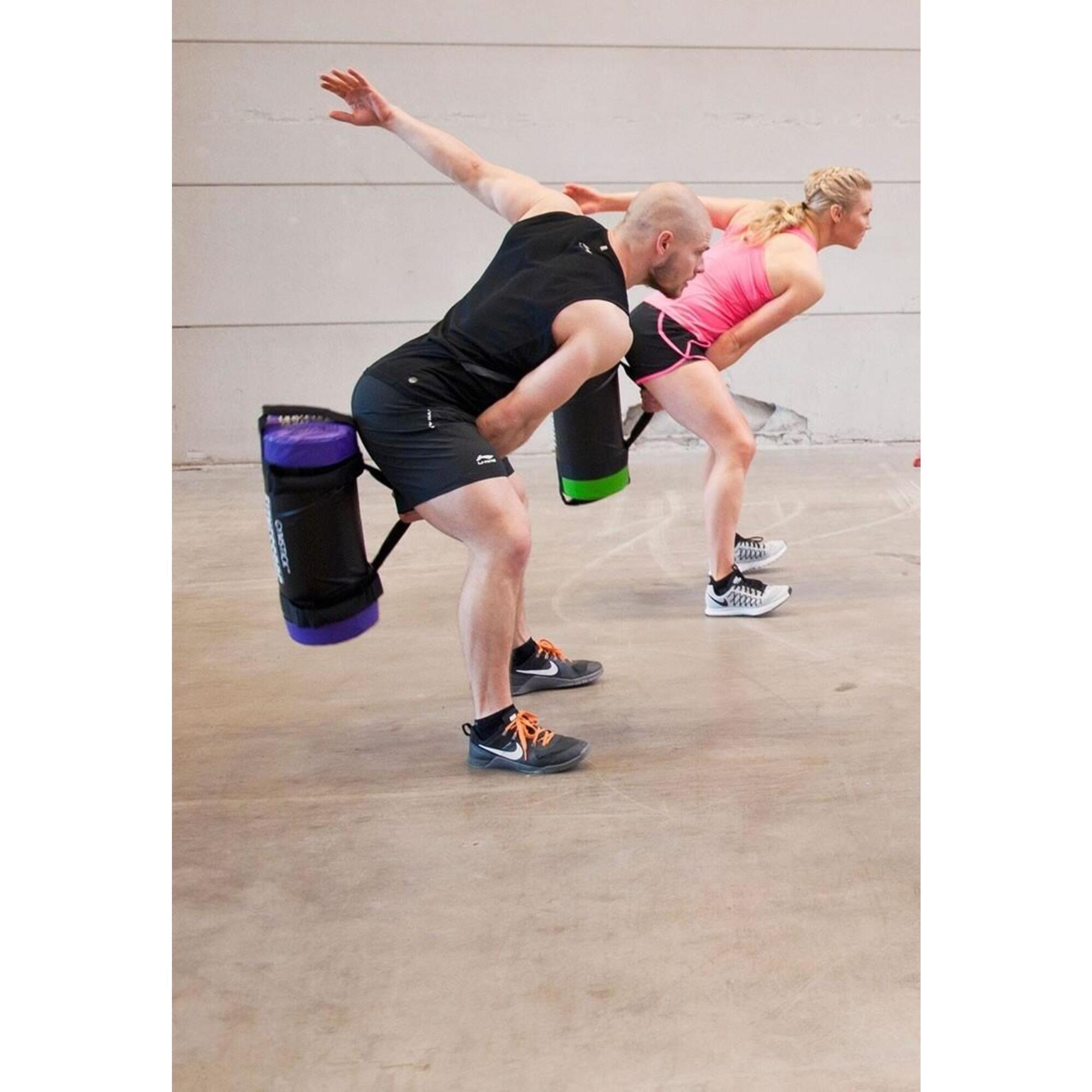 Gymstick Fitnesstasche - Powerbag - Mit Online-Trainingsvideos - 7,5 kg