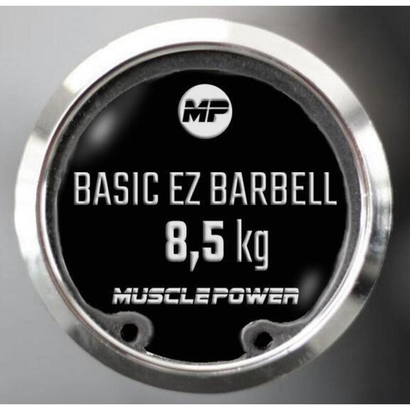 EZ Curl Bar Basic - Chrome - 50 mm