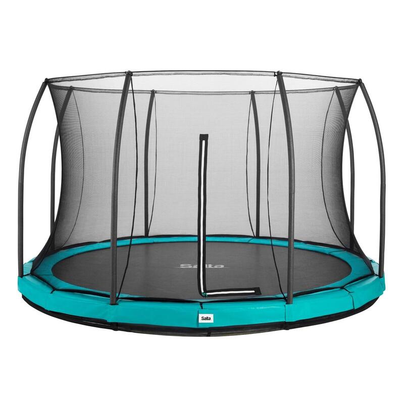 Trampoline - Comfort Edition Ground - 427 cm - Rond Groen