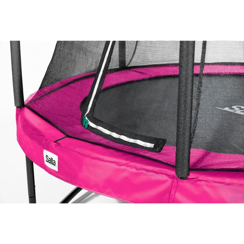 Trampoline - Comfort Edition - 153 cm - Rond Rose