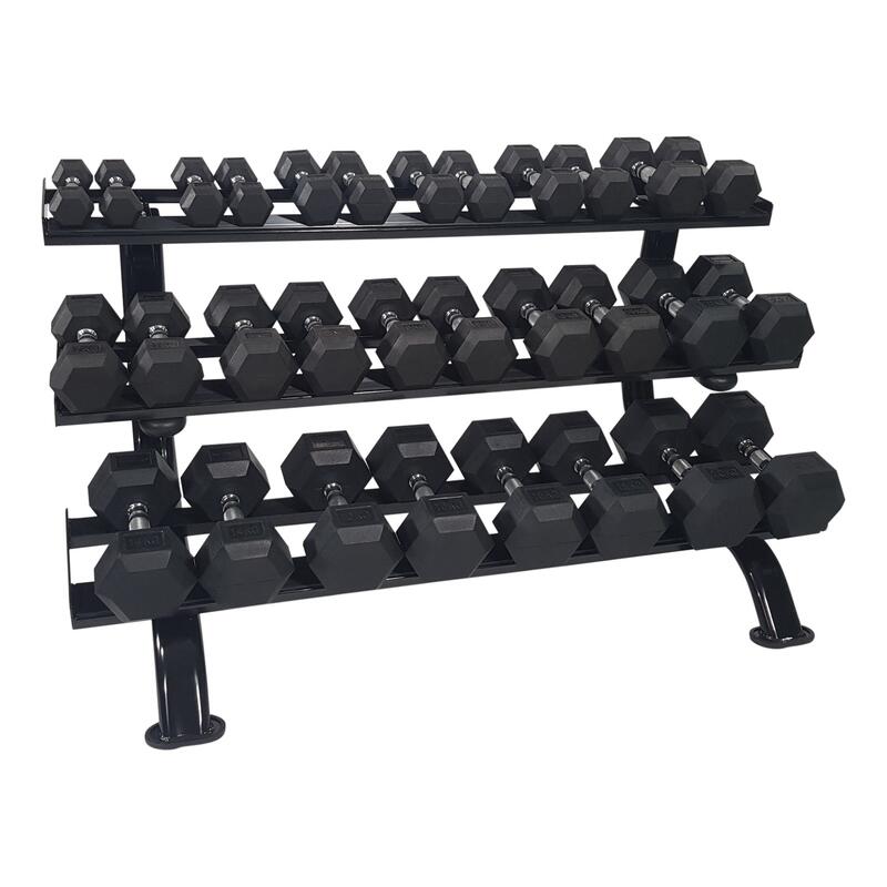 Tunturi 3-laags dumbbell rek