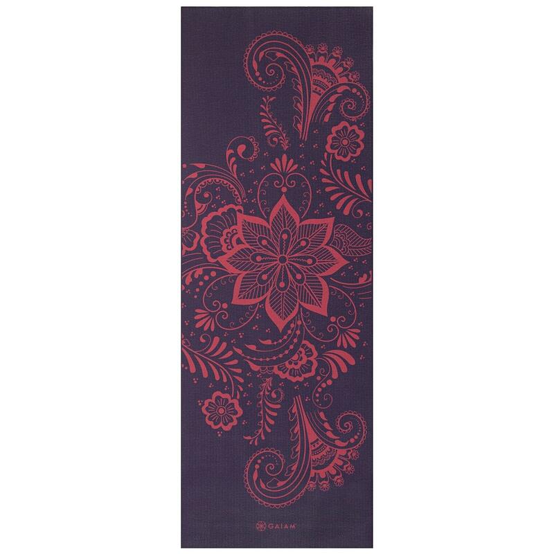 GAIAM MATA DO JOGI PREMIUM AUBERGINE SWIRL 6 MM 62892