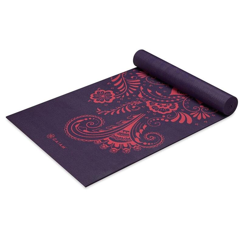 Yoga Mat - 6 mm - Aubergine Swirl