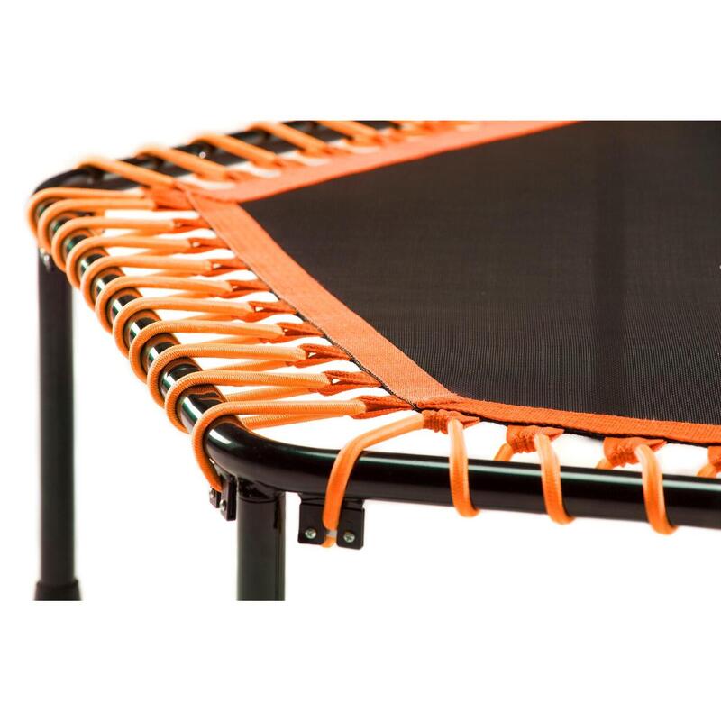 Trampolin - Fitness - 128 cm - Sechseckig Orange