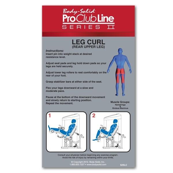 Body-Solid (PCL Series II) Seated Leg Curl