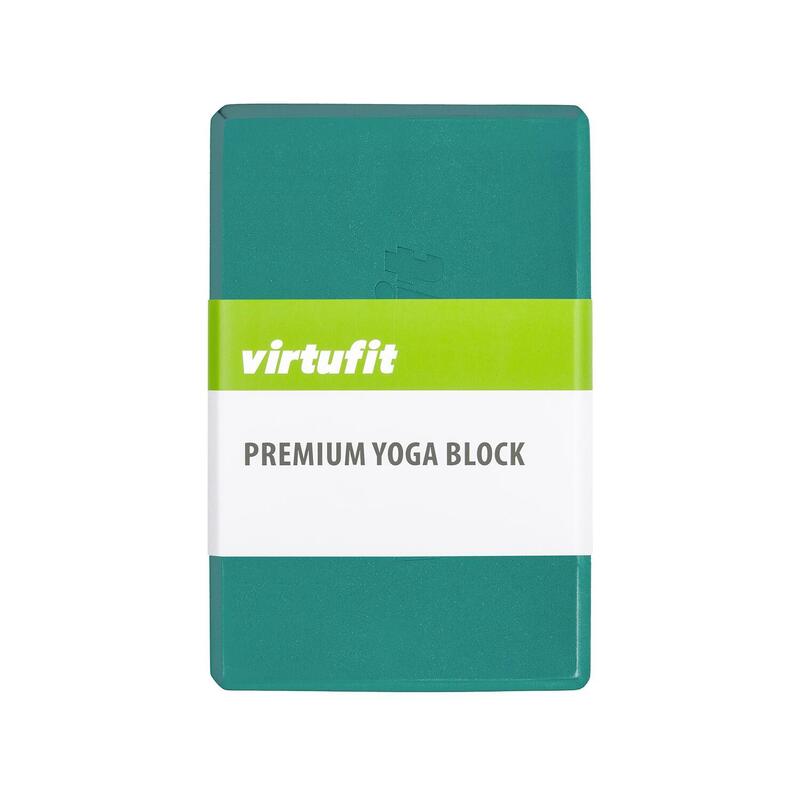 Bloc de Yoga Premium - Antidérapant - Mousse EVA - Vert Océan