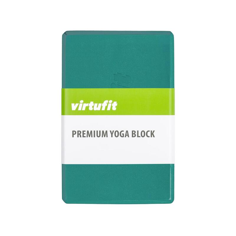 Blocco Yoga Premium - Antiscivolo - Schiuma EVA - Verde Oceano