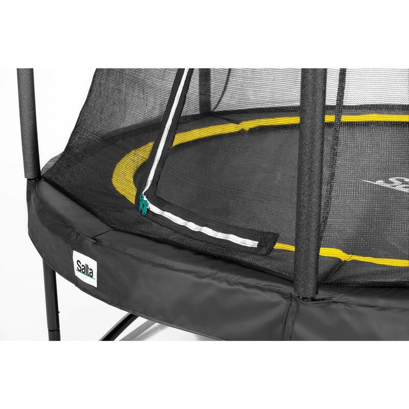 Trampolin - Comfort Edition - 153 cm - Rund Schwarz