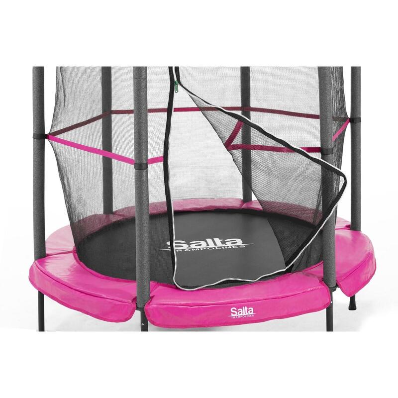 Trampoline Junior - 140 cm - Rond Rose