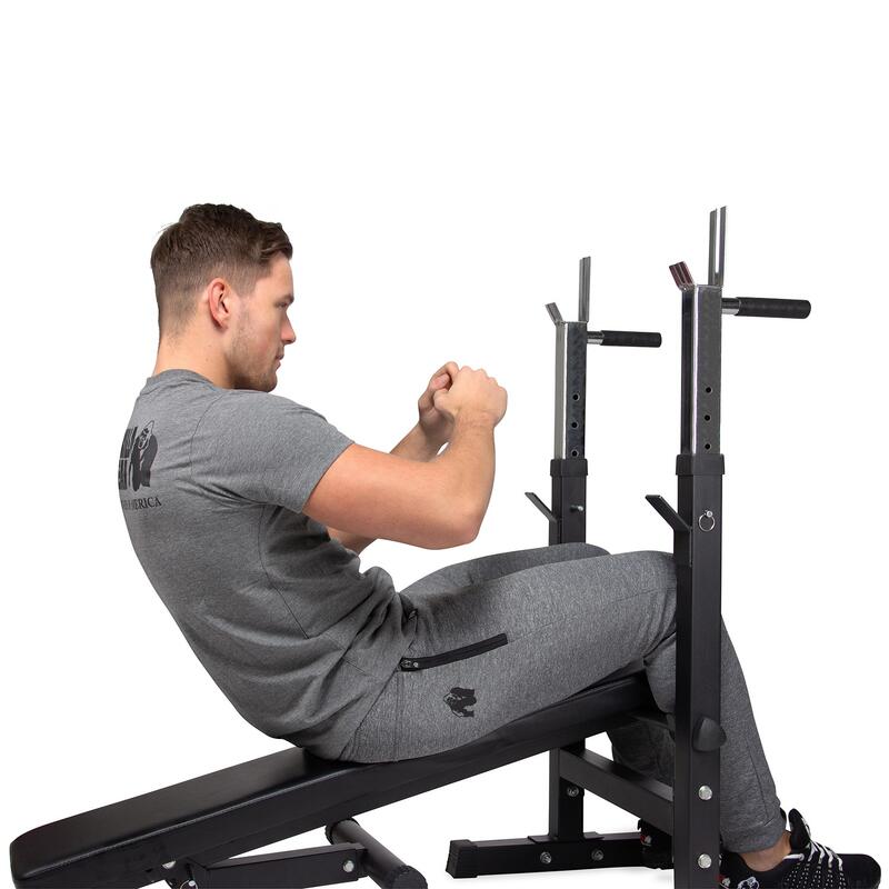 Banc de Musculation Ajustable Compact - Banc de Fitness - Banc de Presse