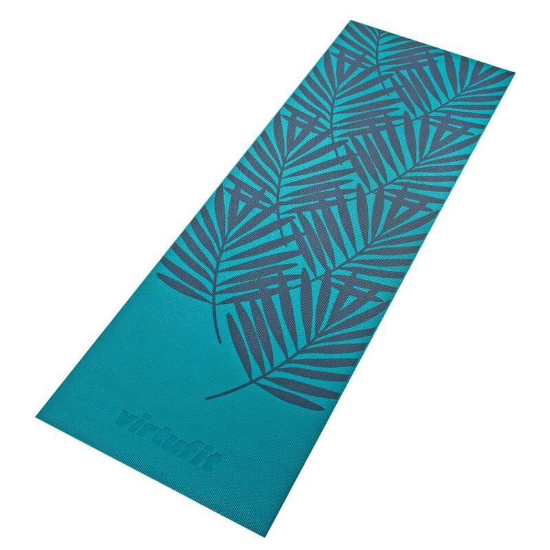 Premium Yoga Mat - Anti-slip - 4 mm - Ocean Green Forest