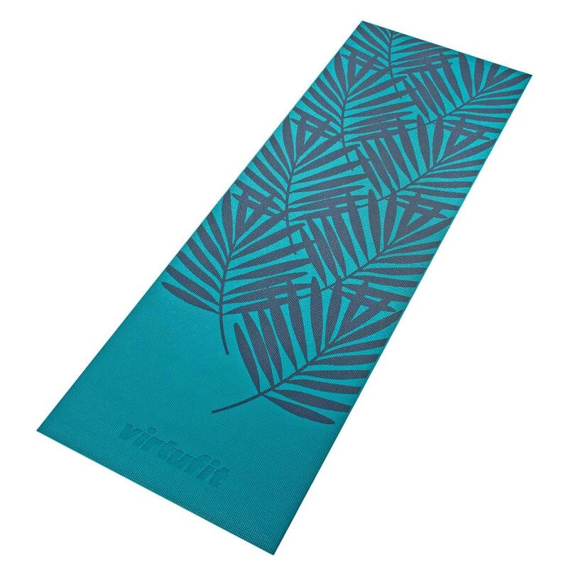 Tapis de Yoga Premium - Antidérapant - 4 mm - Ocean Green Forest