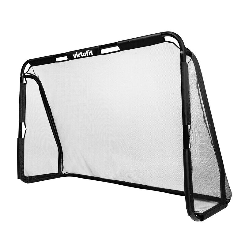 Poarta de fotbal VirtuFit Football Goal cu tinte de antrenament 170 x 110 cm