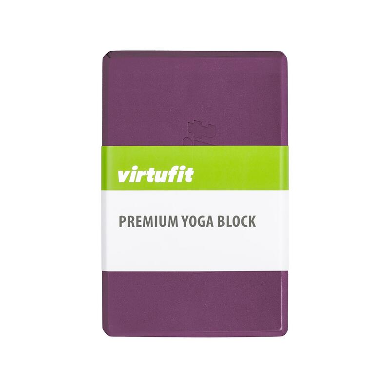 Bloc de Yoga Premium - Antidérapant - Mousse EVA - Mûrier