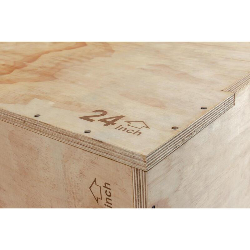 Plyo Box - Houten Plyo Box 3-in-1 - Groot - 50 x 60 x 75 cm